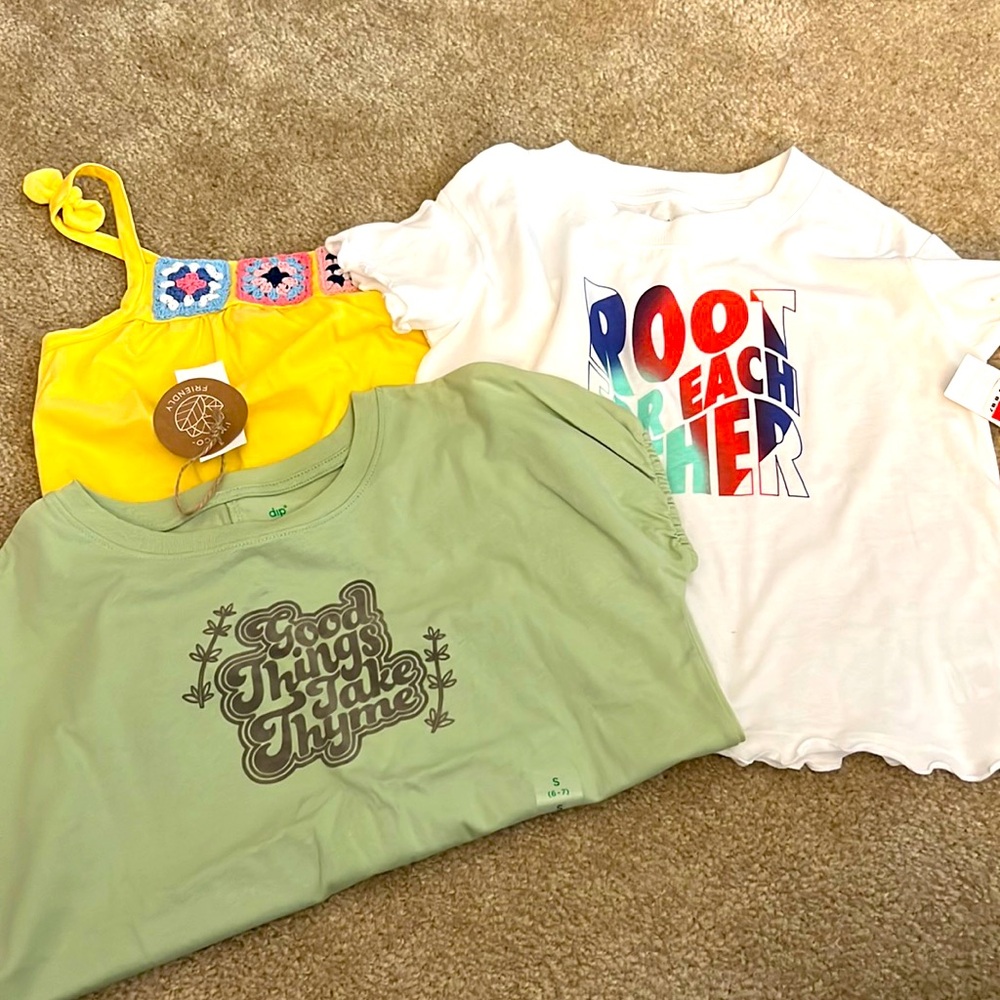 NWT Girls Top Bundle